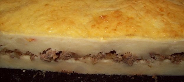 Картофельно-мясная запеканка