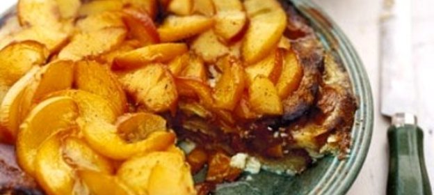 Творожно-фруктовая запеканка с апельсиновой цедрой