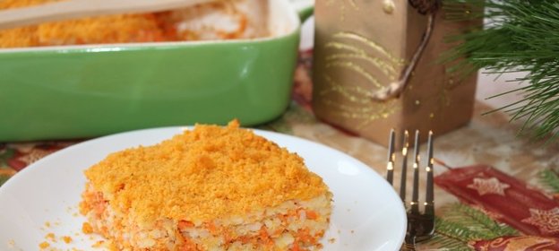 Рождественская финская морковная запеканка (Porkkanalaatikko)