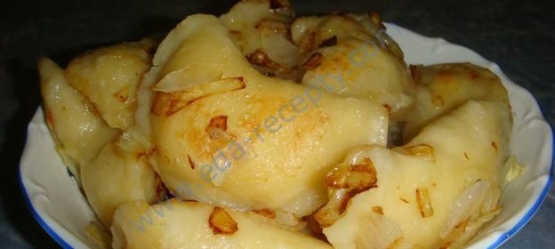 Жареные вареники с картошкой