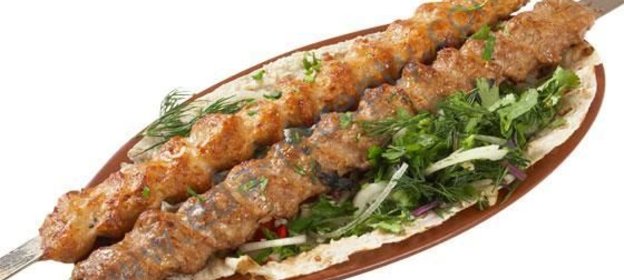 Люля кебаб из баранины на мангале