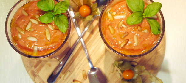 Томатно-творожный смузи „Испанские мечты