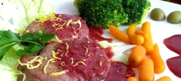 Соус из красной смородины к дичи