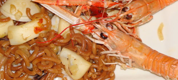 ФИДЕУА-паста с мор.продуктами