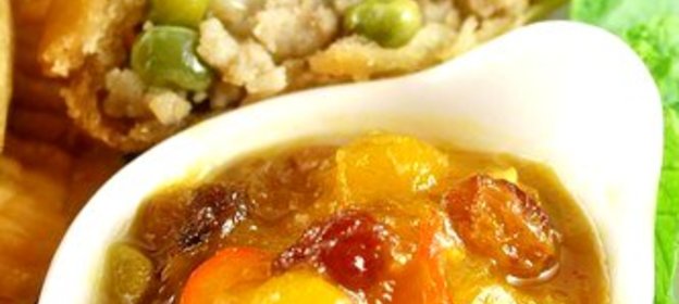 Ароматный чатни из манго и перцев чили