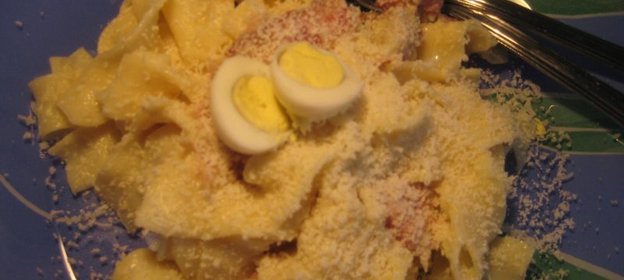 Яичная паста КАРБОНАРА