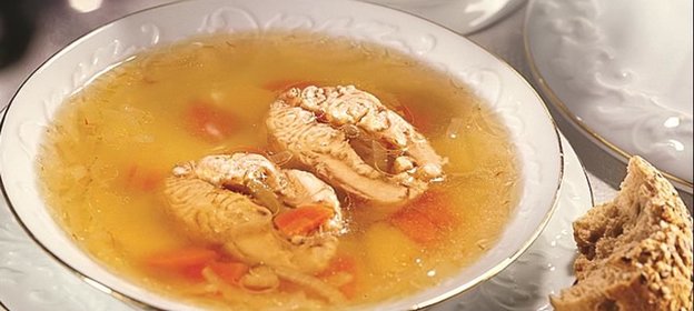 Запеканка из семги и брокколи