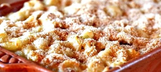 Запеченные макароны с цветной капустой