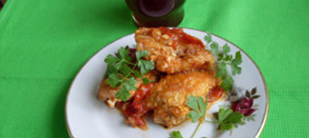 Горбуша под маринадом