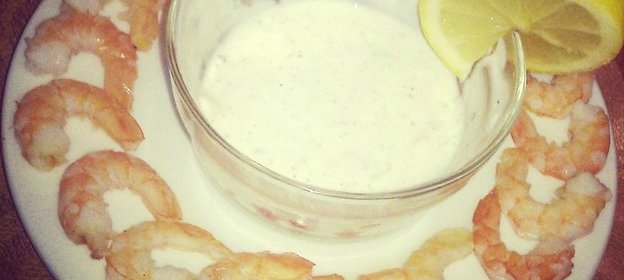 Сливочный соус для креветок