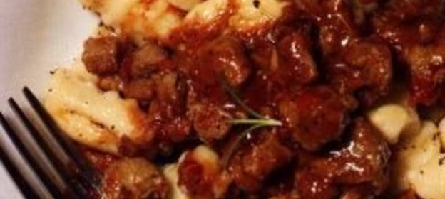 Запеканка из вермишели с мясом