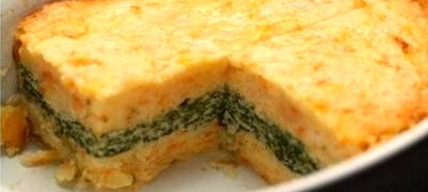 Картофельная запеканка с курицей и зеленью