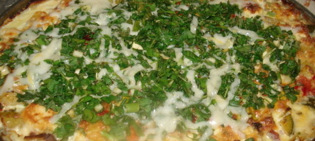 Запеканка Весёлая семейка из кабачков, цуккини, патиссонов