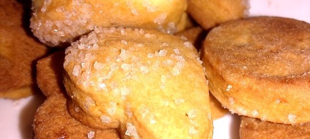 Сахарное песочное печенье