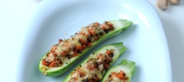 Запеченные кабачки с сыром