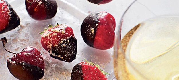 Ягоды в шоколаде