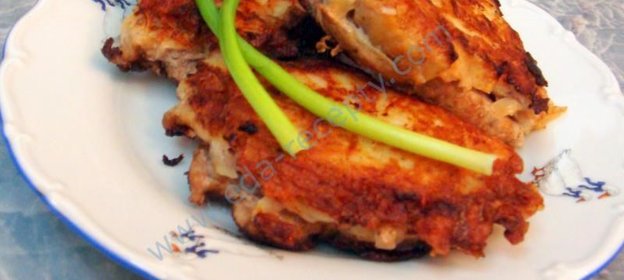 Свиная отбивная в картофельной шубе