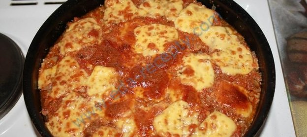 Запеканка из баклажанов с фаршем