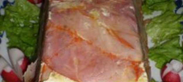 Запеканка из макарон и мясом