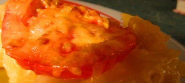 Сырная запеканка из фарфалле