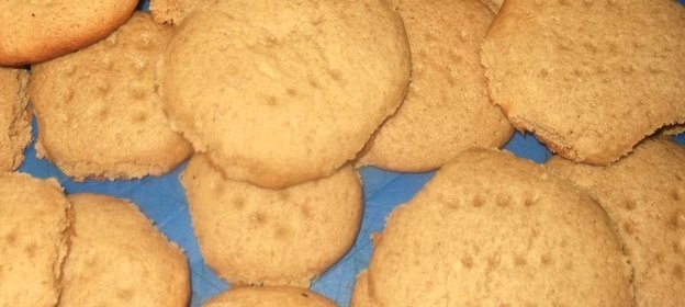 Печенье с клубникой