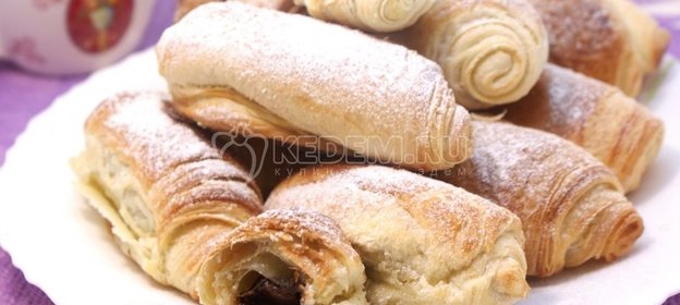 Трубочки с шоколадом