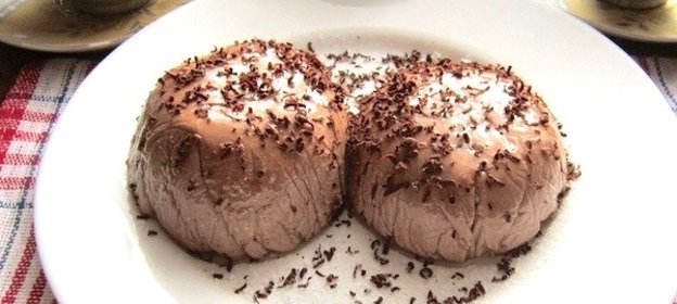 Творожное суфле со вкусом шоколада