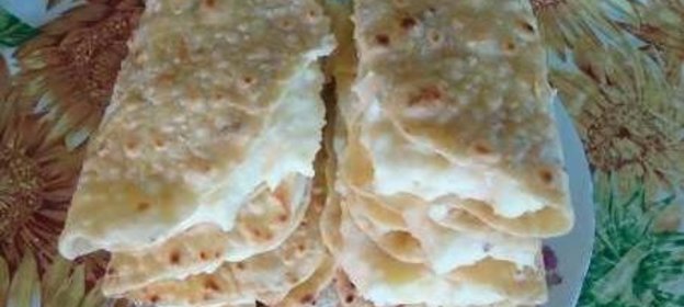 Татарские лепешки с картошкой Кыстыбый