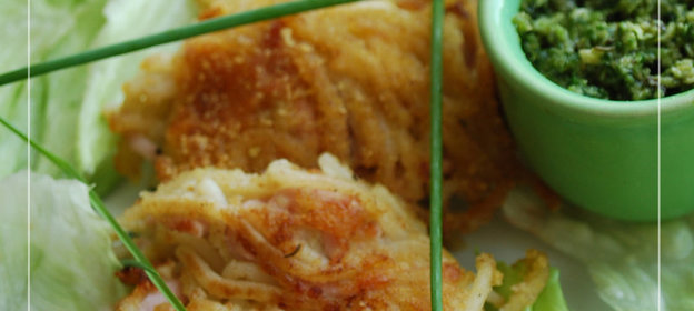 Биточки из спагетти