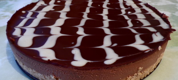 Шоколадный чизкейк без выпечки