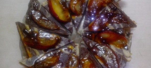 Творожная запеканка Зебра со сметанной заливкой