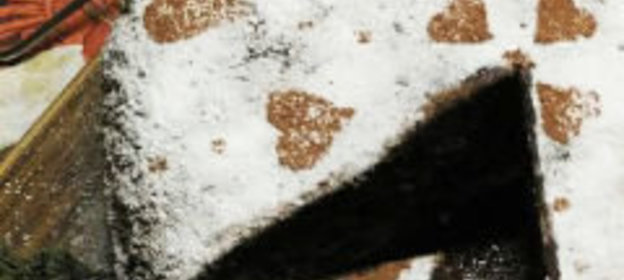 Шоколадно-вишневый торт