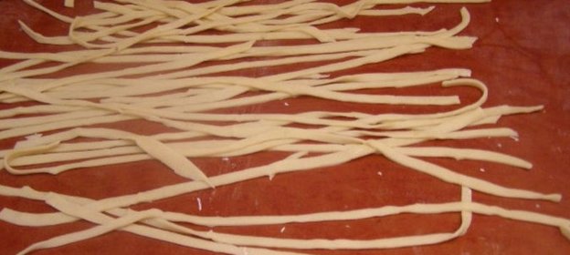 Молочная лапша