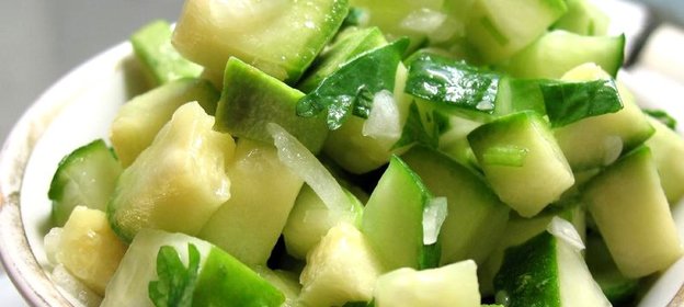 Салат из кабачков