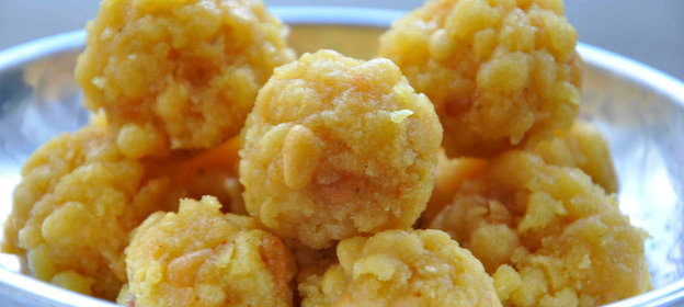 Ладду жемчужные (motichur laddu)