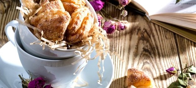 Творожное печенье