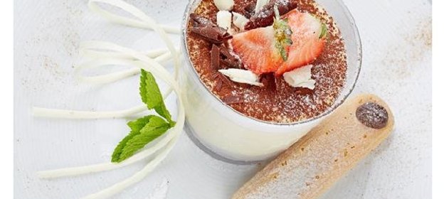 Клюквенный тирамису