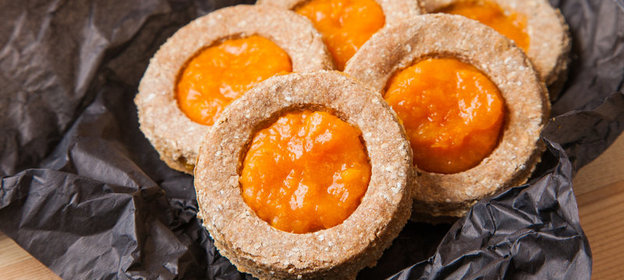 Печенье с курагой