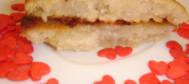 Мягкое банановое печенье без муки