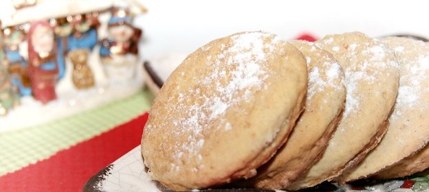 Яблочное печенье