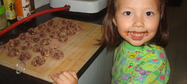 Печенье трюфеля с орешками