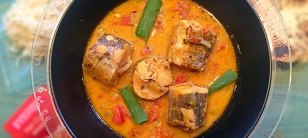 मछली करी (Рыбный карри)