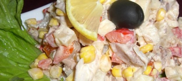 Салат из моркови и апельсина