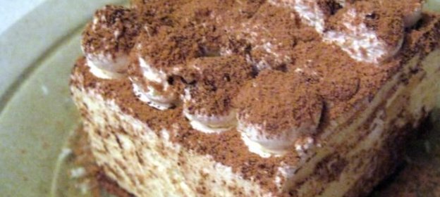 Творожный десерт в стиле «Тирамису»