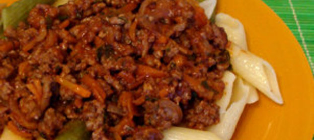 Мясной соус к макаронам (быстрый простой вкусный ужин)