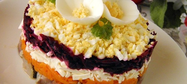 Селедка под шубой по-новому