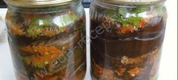 Салат На Зиму Из Баклажан