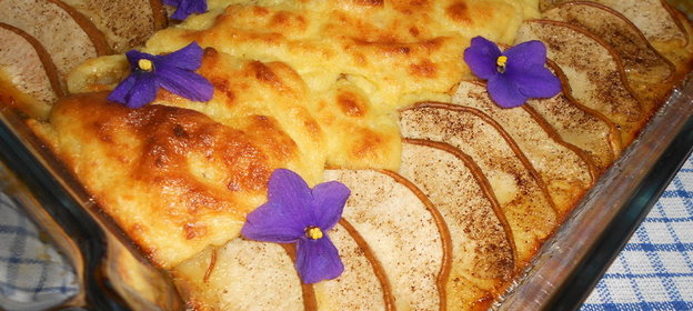 Груши под шубой из манки