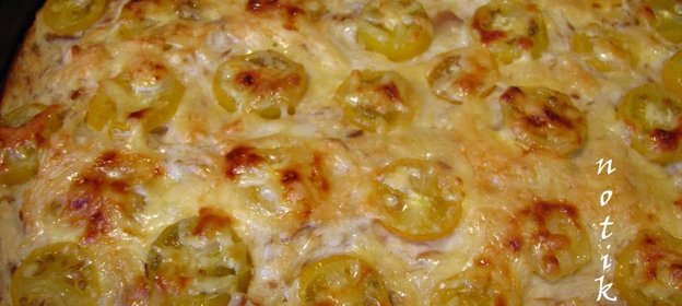 картофельная запеканка с тунцом