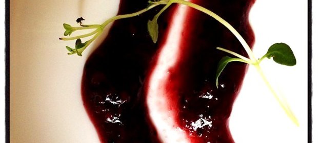 Соус из варенья с хреном